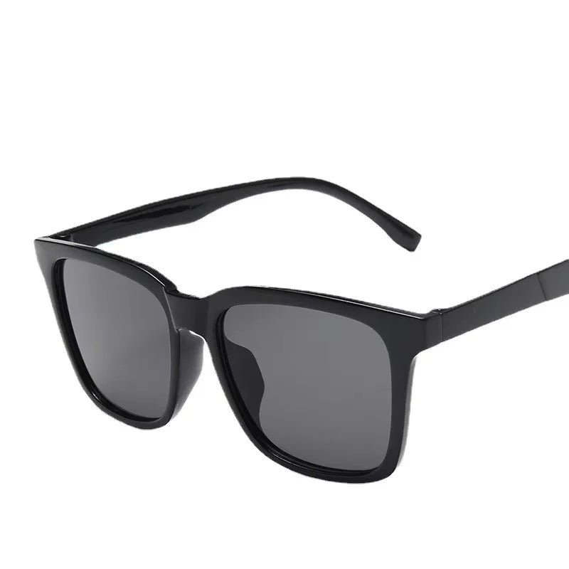 Korean Style Sunglasses Men Women Outdoor Square Sunglasses Driving Mercury Sunscreen Glasses Lens UV400
