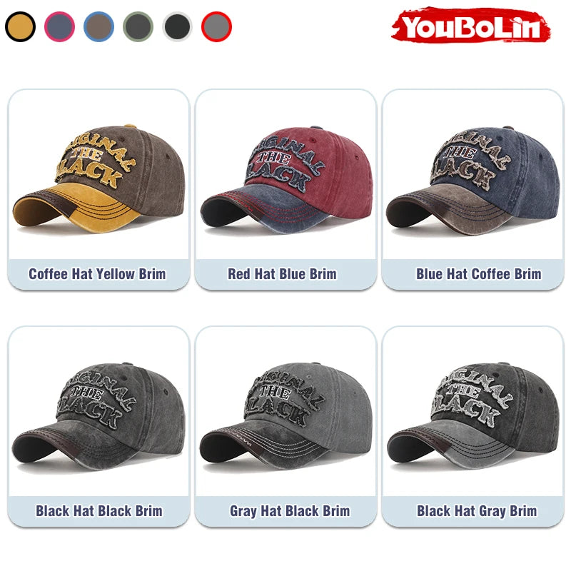New Fashion Cotton Baseball Cap Sun Caps Trucker Hat Dad Hat