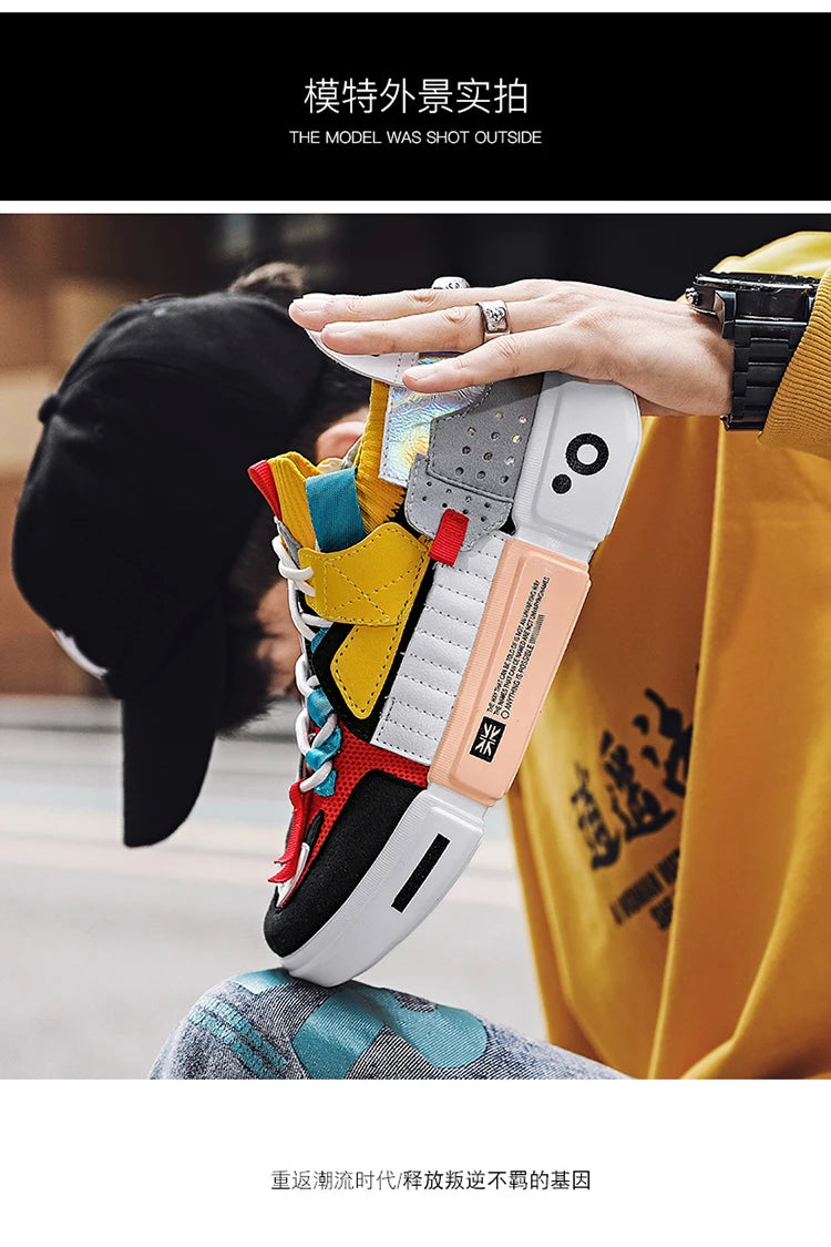 Shoes Men Sneakers Male Casual Men's Shoes Tennis Luxury Shoes Trainer Race Breathable Shoes Fashion Loafers Running Shoes for Men