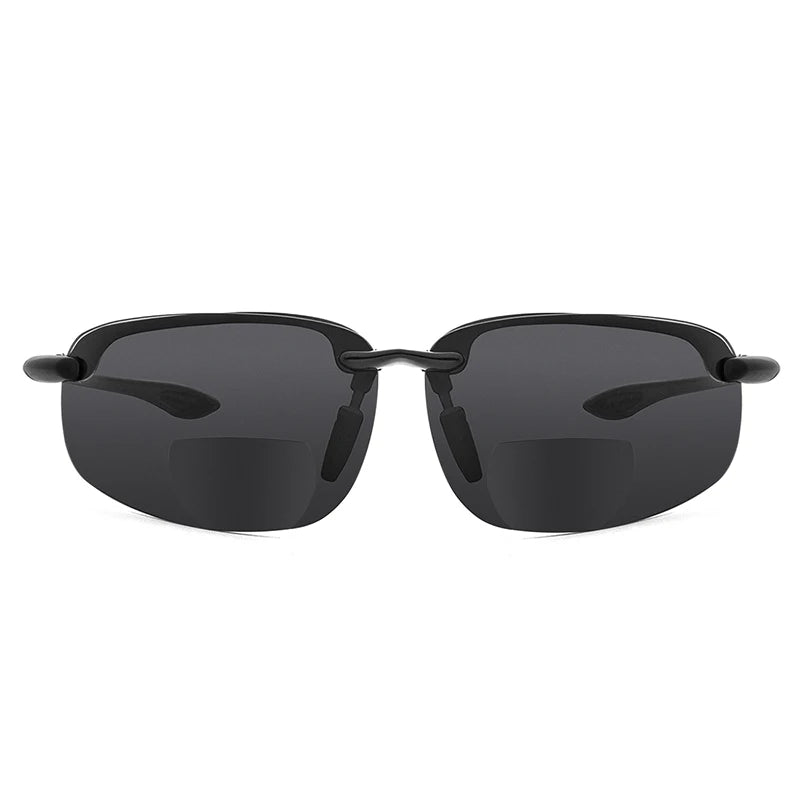 MAXJULI Bifocal Sunglasses for Women Men,TR90 Frame Ultra Lightweight and Sun Reading UV Protection 8001