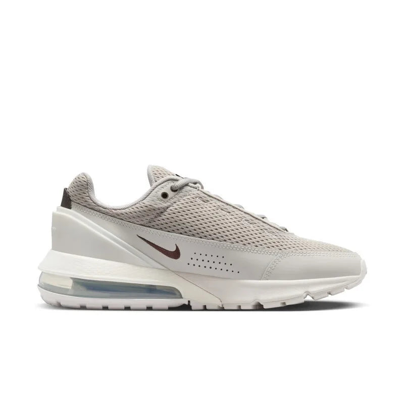 Sapatilhas de corrida Nike para mulher com amortecimento Air traseiro, ressalto e apoio, novas, leves, confortáveis e duradouras, para treino, deslocações e desporto, Air Max Pulse, estilo Retro Tech, versáteis, modernas, casuais e desportivas