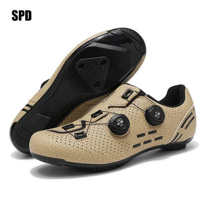 Zapatillas de ciclismo profesionales para hombre MTB y SPD, zapatillas de carreras de montaña, zapatillas de ciclismo de carretera SPD y de montaña para mujer