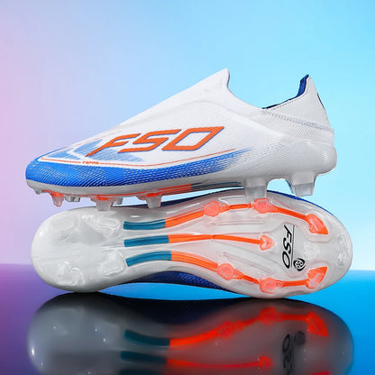 Neue Fußballschuhe für Herren, Bestseller-Rasenschuhe, hochwertige Outdoor-Fußballschuhe für Spiele, rutschfeste Jungen-Sneaker, High-Top, leicht