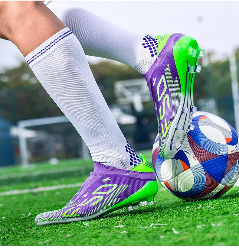 Size 35-45 Men FG/TF Football Boots Futsal Professional Unisex Boys Soccer Shoes Football Shoes Sneakers