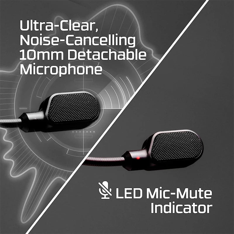 Auriculares gaming con cable HyperX Cloud III con audio espacial DTS X, transductores de 53mm y micrófono con cancelación de ruido – Auriculares gaming USB y 3.5mm para PC, PS5, Xbox y Switch