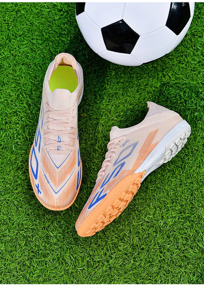 Ultralight Outdoor Sport Men's Soccer Shoes Training Football Sneakers for Youth Turf Soccer Cleats Cleats Non-Slip