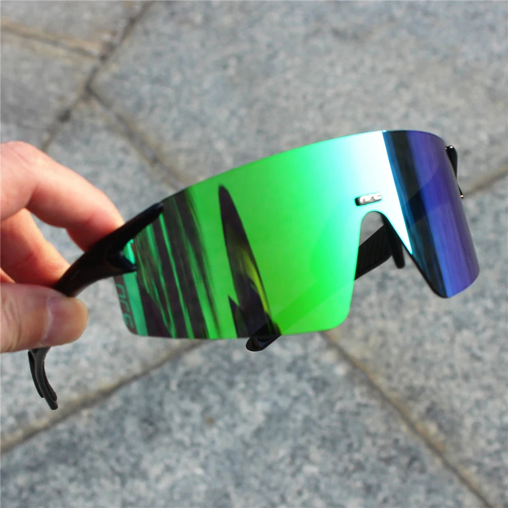 NRC Brand Cycling Sunglasses UV400 TR90 Sports Bicycle Glasses MTB Mountain Bike Fishing Hiking Riding Eyewear for Men Women