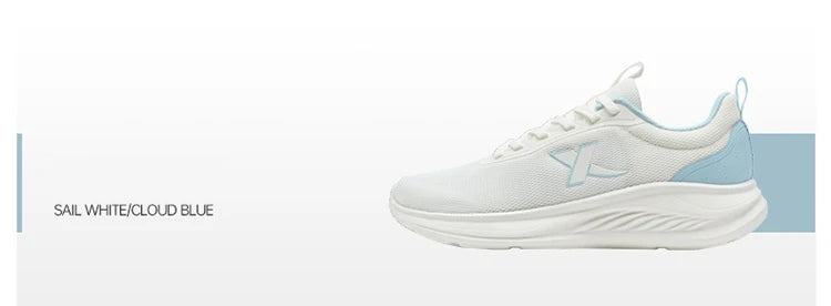 Sapatilhas de Corrida Xtep para Mulher 2025 Verão Novidade Resistentes Leves Casuais com Amortecimento de Impacto e Malha Respirável 875418110054
