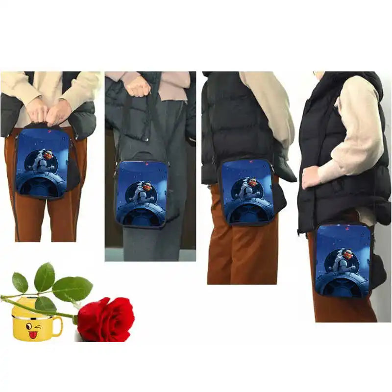 Sacos de Almoço para Crianças, Sacos de Piquenique Escolar Cartoon Fort-nite para Meninas e Meninos, Sacos de Almoço Térmicos para Crianças, Portáteis e Leves