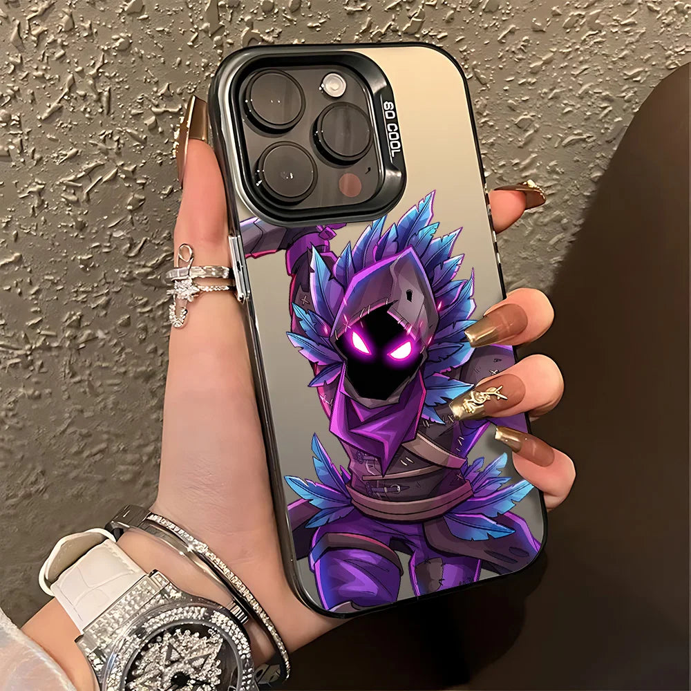 Capa de telemóvel mate Hot Game Shooting Fortnites para Oppo A6 F31 A60 A79 A98 A78 A58 A38 A18 A57 A76 A36 A17 A94 A74 F29 Pro 4G 5G