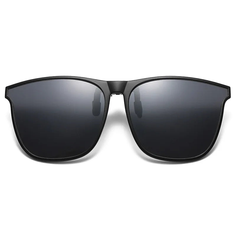 Polarized Rimless Men Clip On Sunglasse Glasses Narrow Clip-on Lenses Women Anti-glare Sunglasses UV400 Goggles New In