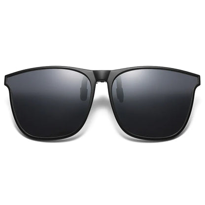 Polarized Rimless Men Clip On Sunglasse Glasses Narrow Clip-on Lenses Women Anti-glare Sunglasses UV400 Goggles New In