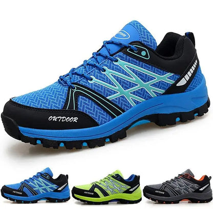 Scarpe da trekking da uomo Brand in mesh traspirante, scarpe da viaggio outdoor impermeabili per caccia e pesca, scarpe sportive da montagna, fuoristrada e riding