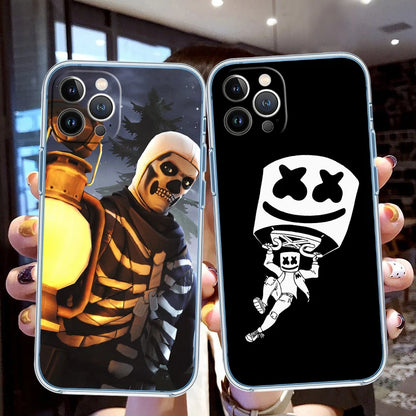 F-Fortnites-Poster Transparent Phone Case for Samsung Galaxy A04 A04S A14 A23 A34 A54 M23 M33 M52 M53