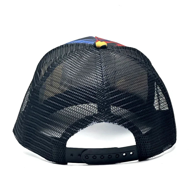 Luxury Brand Summer Men Mesh Baseball Cap Outdoor Sport Letter Snapback Hat for Women Unisex Breathable Caps Hip HopTrucker Hats