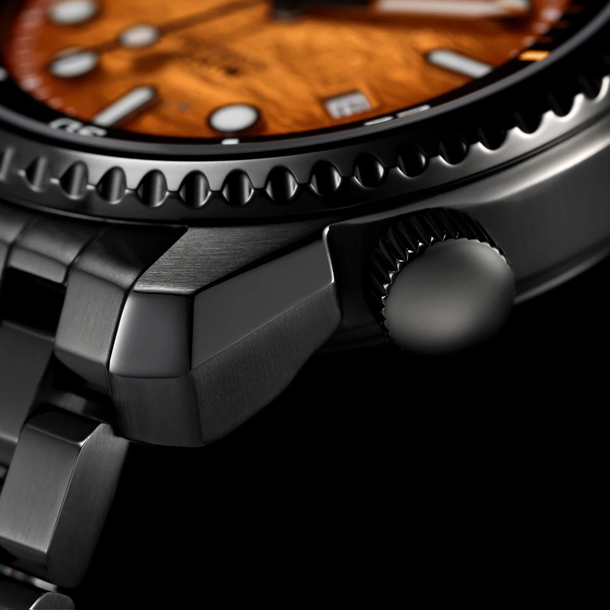 BERNY 20ATM Automatic Men's Watch Diver Sports Diving Watches Luxury Sapphire 316L Stainless Steel Mechanical Waterproof Watches