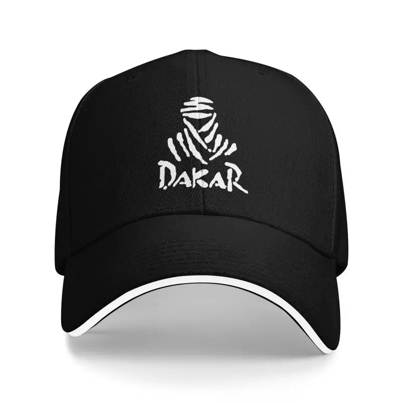 Motorcycle Dakar Rally Baseball Cap Retro Motor Off Road Racing Sandwich Hats for Men Women Breathable Dad Hat Running Golf
