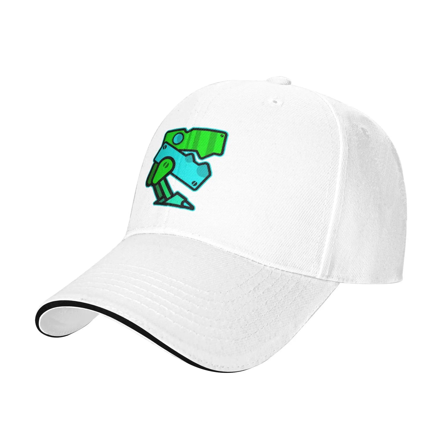 Geometry Game Dash Baseball Cap Casual Unblocked Level Sandwich Hat for Men Women Breathable Headwear Activities