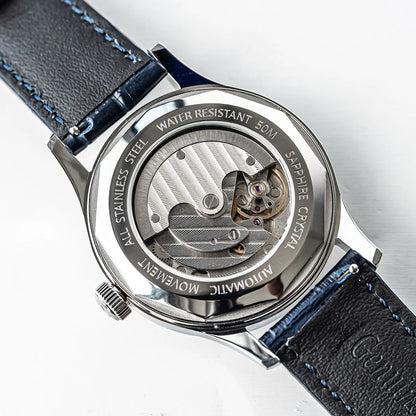 Orologio da uomo Pilot 40mm 1963 automatico meccanico da polso, movimento Tianjin ST1780, design militare, nuovo 2024