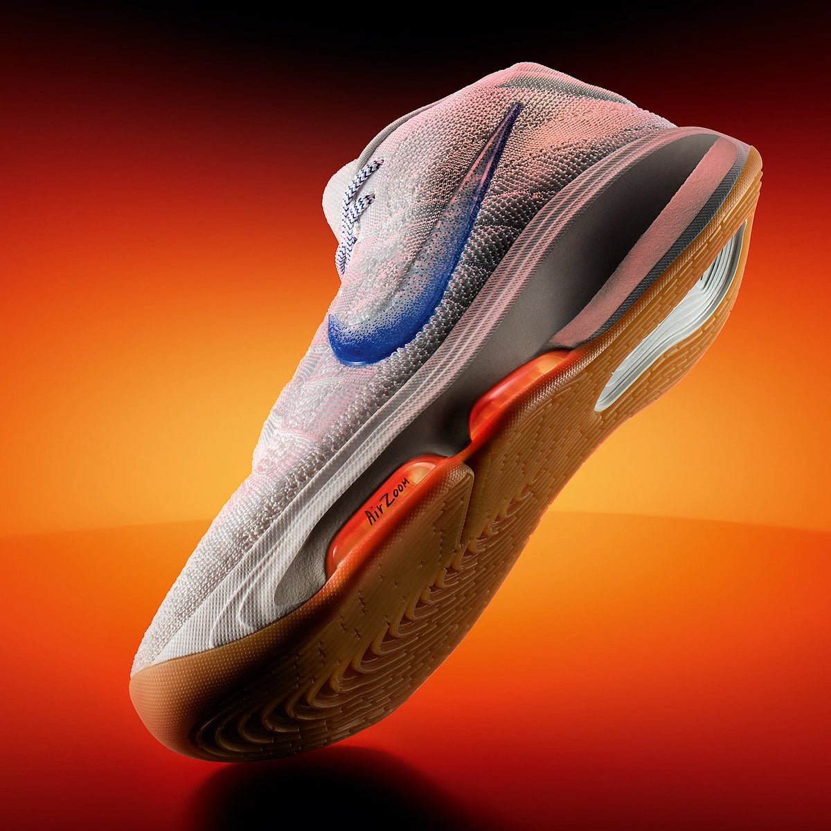 Ténis de basquetebol antiderrapantes e almofadados Nike Authentic para homem, novos, HJ9084-100