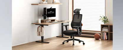 NEWTRAL MAGICH003 Ergonomic Office Chair with Adaptive Lumbar Support, Auto-Following Backrest, Adjustable Headrest, 3D Armrests & Seat Depth