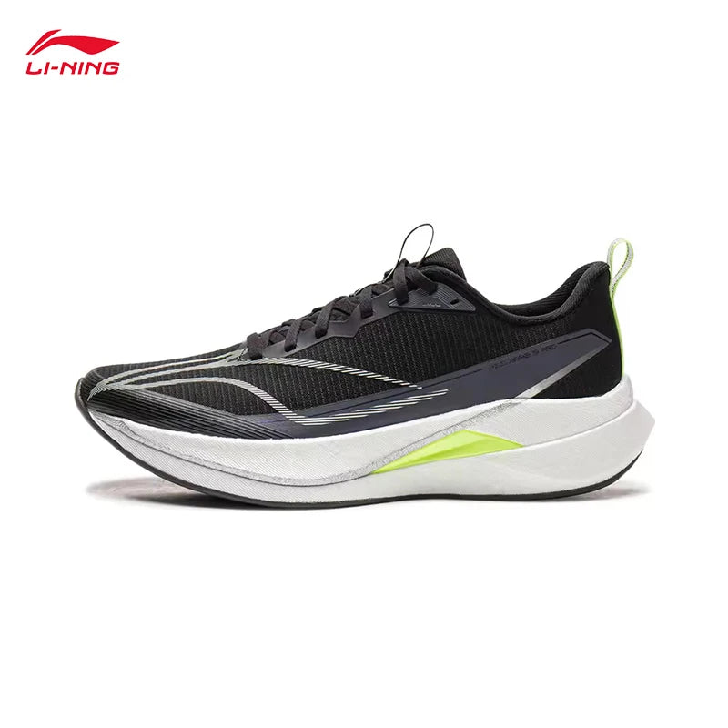 LI-NING RED HARE 9 PRO Men's Running Shoes BOOM FIBER Reflective Lightweight Racing Training Running Shoes ARPW001
