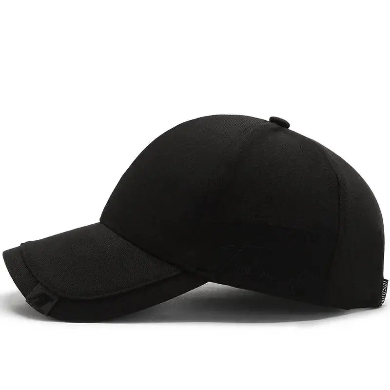 High Quality Solid Baseball Caps for Men Outdoor Cap Bone Gorras CasquetteHomme Trucker Hats Sunscreen Cap