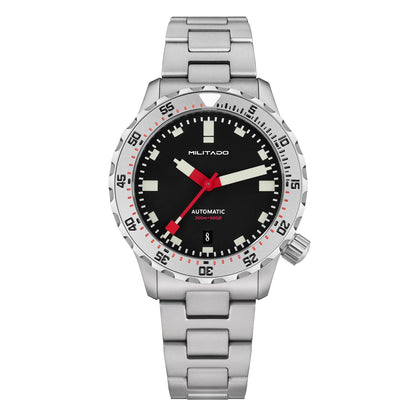 Militado ML20 39mm Men Watch PT5000 Automatic Movement Sapphire Luminova Watches Stainless Steel 200m Waterproof Wristwatch