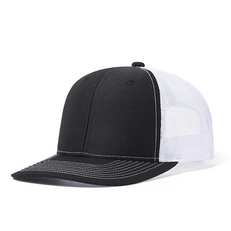 Breathable Mesh Classic Baseball Cap forMem Women Casual Trucker Hat Breathable Adjustable Snapback Unisex Active Sporty Dad Cap