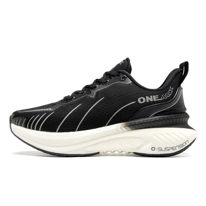 Zapatillas de running ONEMIX New Cushioning para hombre, aptas para corredores pesados, deportivas con cordones para mujer, antideslizantes, de exterior, deportivas para hombre
