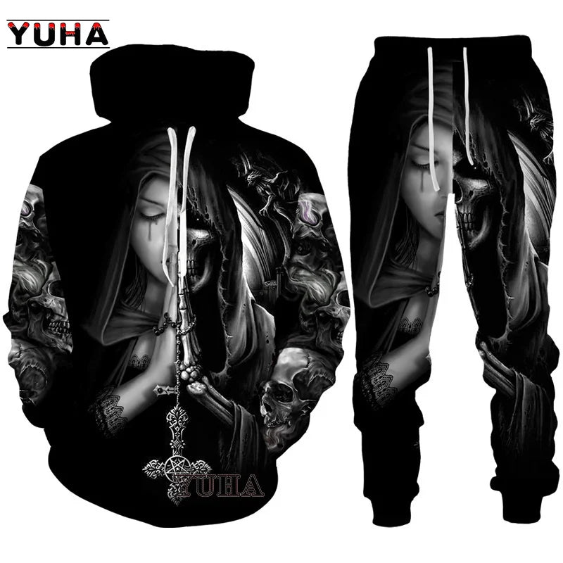 3D-bedruckter Wolf-Hoodie Unisex – cooler Pullover mit Tiergrafik, Sweatshirt für Herren-Streetwear