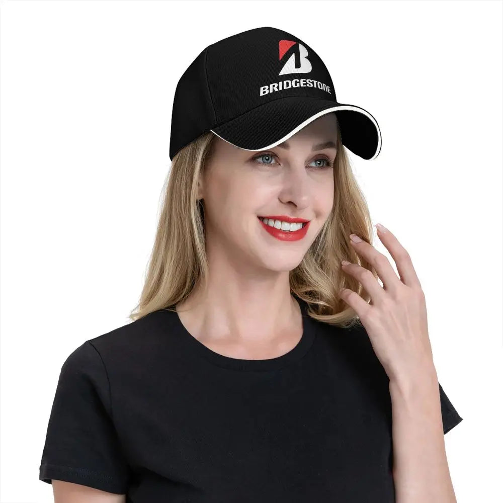 NEW Fashion High-Quality Caps BRIDGESTONE-LOGO Baseball Cap Unisex Adjustable Hat A634399898