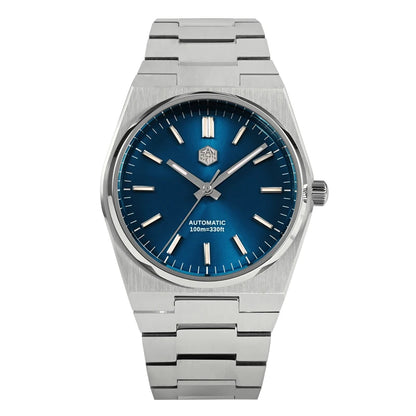 San Martin Classic Men Watch 40mm Miyota 9015 Luxury Dress Automatic Mechanical Wristwatch Quick Release Bracelet SN0023 Watch