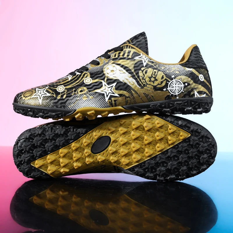 TF/FG chaussures de Football crampons de terrain de Football professionnel pour enfants haute qualité anti-dérapant baskets d'entraînement en plein air chaussures nouveau