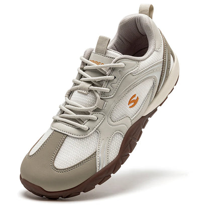 HOBIBEAR Chaussures minimalistes rétro à bout large pour hommes et femmes, idéales pour la marche, la randonnée et la course à pied