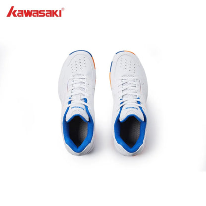 Sapatilhas de badminton masculinas Kawasaki. Sapatilhas desportivas profissionais para mulher. Sapatilhas respiráveis para recintos fechados. K-086