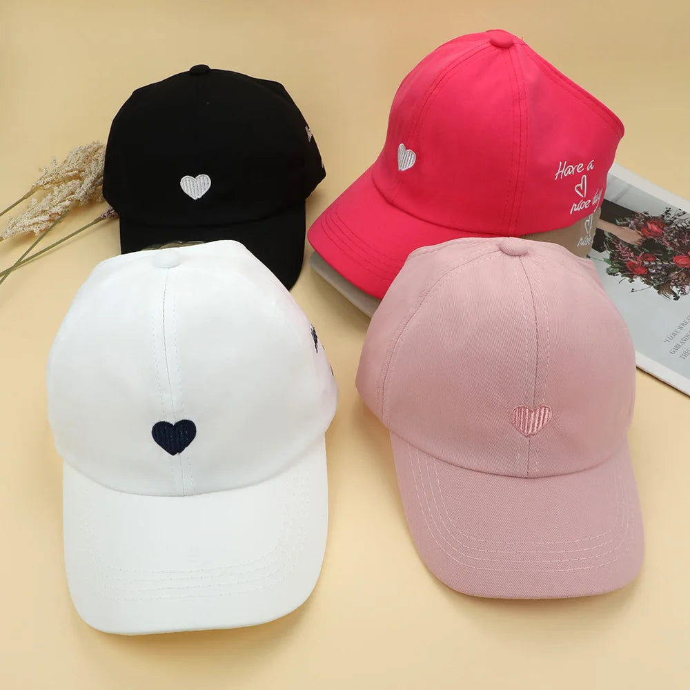 Fashion Kids Baseball Caps for Boys Girls Sun Hat Hollow High Ponytail Caps Children Sunshade Baseball Caps for age 4-12 Years