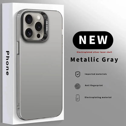 1pc Game F-fornite Phone Case Phone Case IMD Color Silver Shell For IPhone 16 15 14 13 12 11 Pro Max Plus