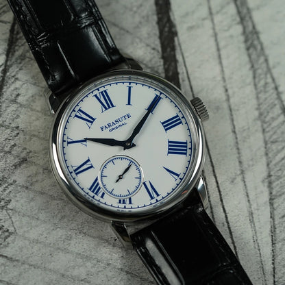 FARASUTE 2026 Fashion Power Reserve 80 Hours Hangzhou Customized Movement Manual Mechanical Watch for Men Sapphire Crystal watch