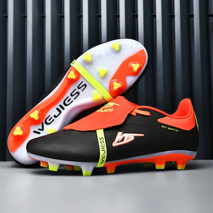 Chaussures de futsal professionnelles unisexes, très vendues, ultra-légères, TF/FG, chaussures de football de haute qualité, crampons, nouvelles chaussures de football pour femmes et hommes