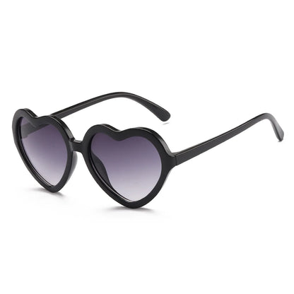 Stylish Kids rose pink Heart Sunglasses UV400 Protection Adjustable Frame for Boys Girls Baby Toddler 0-12 Years eyewear