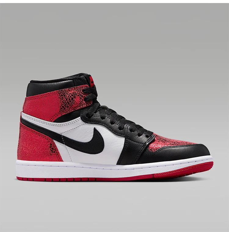 Ténis de basquetebol clássicos de cano alto para mulher Nike JORDAN genuínos FD2596-602