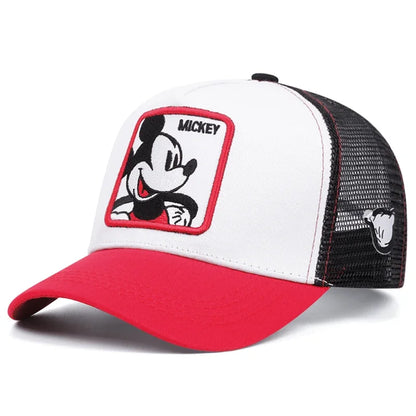High Quality Brand Anime Cartoon Snapback Cotton Baseball Cap Men Women Hip Hop Dad Mesh Hat Trucker Hat Dropshipping