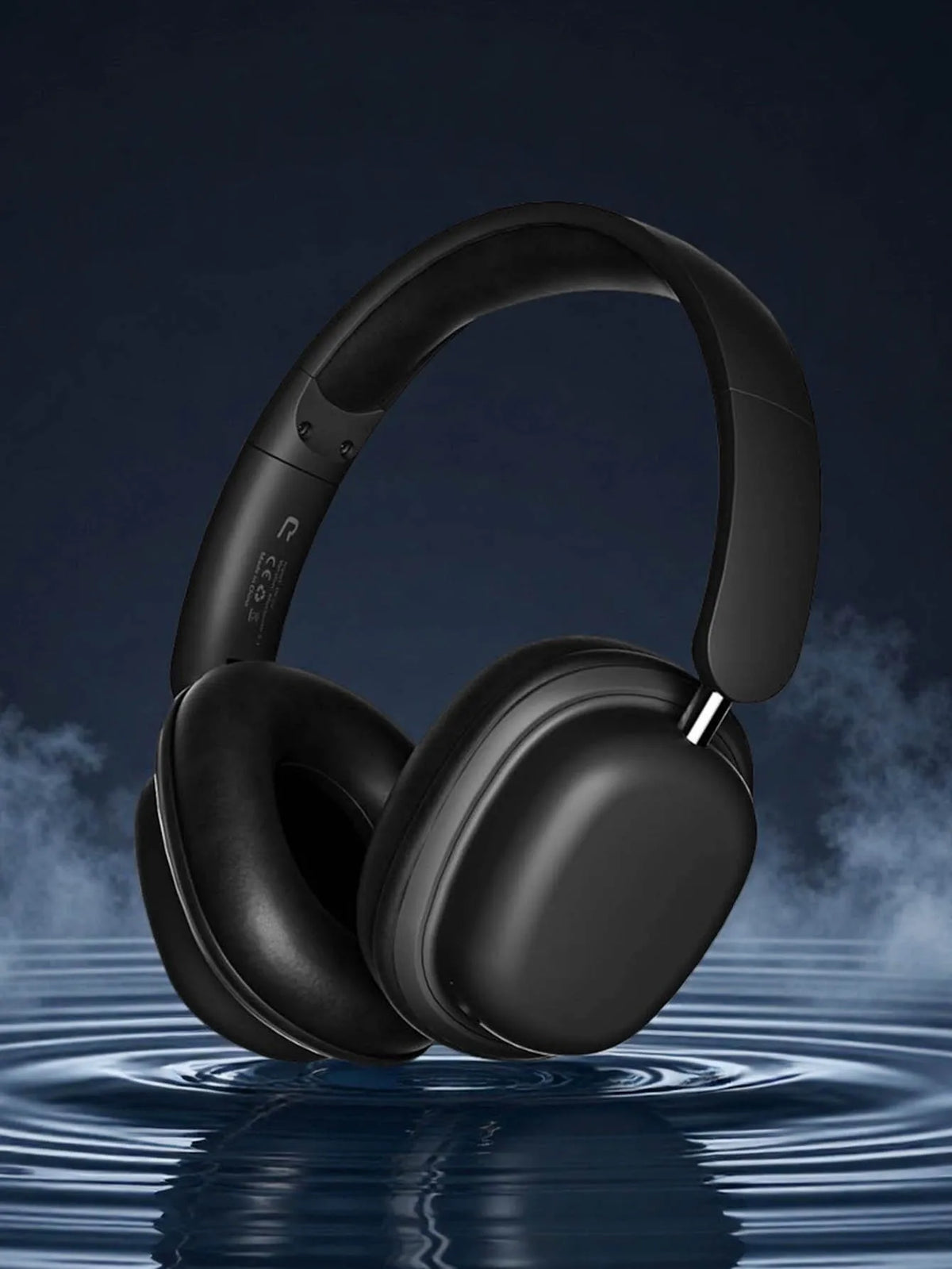 Casque Bluetooth pliable supra-auriculaire 5.3 avec suppression du bruit ENC, micro détachable, 20H d'autonomie, connexion multi-appareils