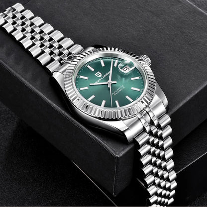PAGANI DESIGN 8215 Movement Men Mechanical Wristwatches Sapphire Glass Luxury Watch for Men Steel 100M Waterproof Clock PD1645