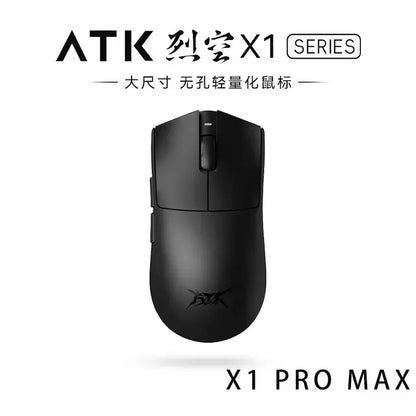 ATK X1 Series Wireless Gaming Mouse Bluetooth 8K Ultra Lightweight 49g FPS Mouse with PAW3950 Sensor, Tri-Mode Custom Gamer Mouse