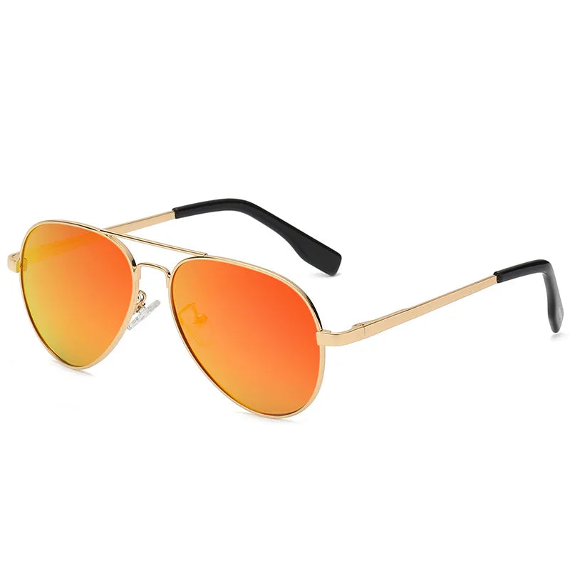 Punk Rock Polarized Sunglasses Color Film Sunglasses Han Edition Mirror Face Fashion Sun Glasses T1001