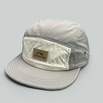 Unisex Quick Drying Outdoors Letters Baseball Hats Versatile Short Eave Fashion ins Sunshade Color Block Breathable Peaked Caps