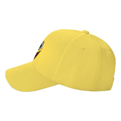Cappellino da baseball Spongebob con grande volto sorridente, modello "Sun", stile retrò "Trucker" primaverile y2k per coppie, donne, tennis, skate e baseball