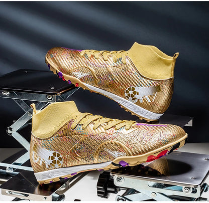 Professional Football Boots Men's Soccer Shoes Society Football Cleats Ultralight Training Soccer Sneakers Men Outdoor Sports Shoe
